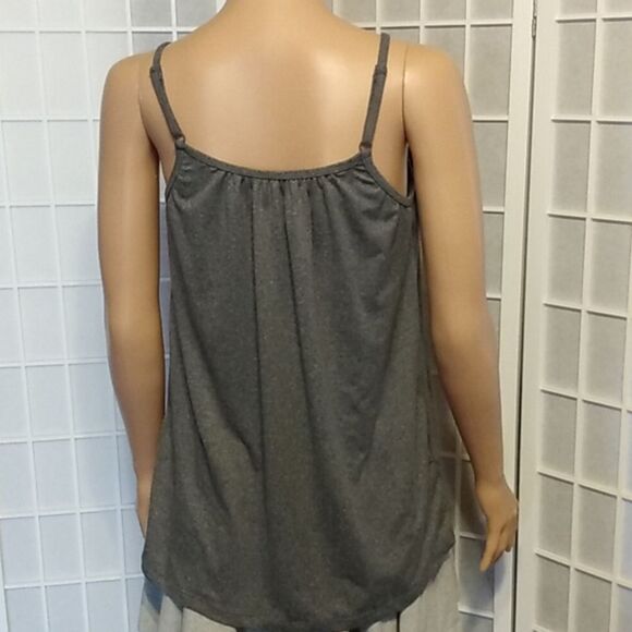 NWOT 32° Cool W/ breast pads dark gray Cami - Picture 2 of 13